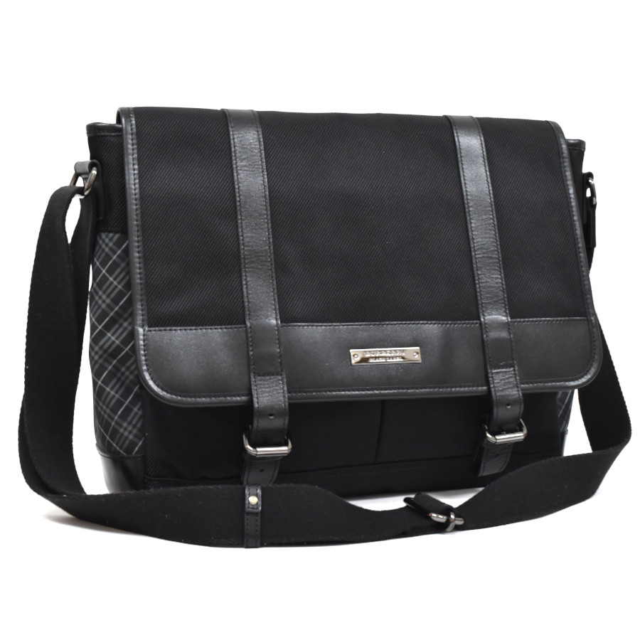 楽天市場】【中古】 バーバリーブラックレーベル ショルダーバッグ