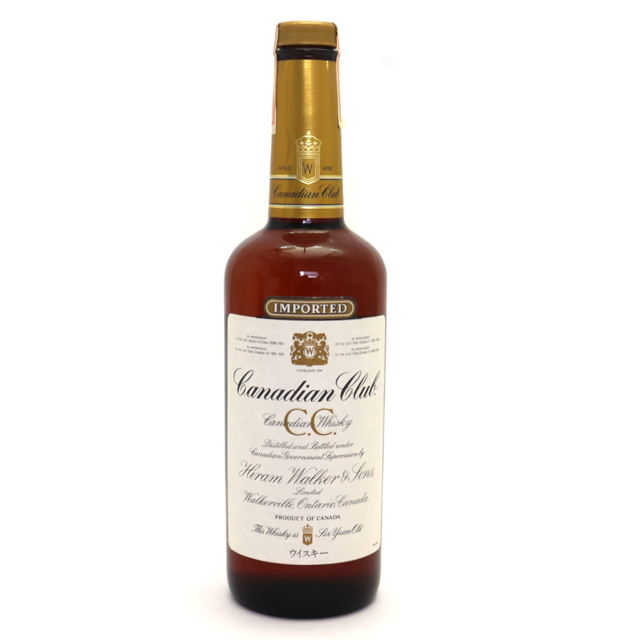 【中古】未開栓 ウイスキー カナディアン クラブ 750ml 40% カナディアンウィスキー CanadianClub [美品][送料無料]