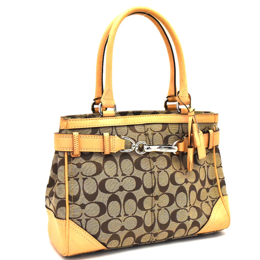 中古 新品同様 コーチ ハンドバッグ レディース キャンバス レザー カーキ ベージュ シグネチャー F08k06 Coach 送料無料 美品 Thetechbulletin Com 中古 新品同様 コーチ ハンドバッグ レディース キャンバス レザー カーキ ベージュ シグネチャー F08k06 Coach 送料無料 美品 Thetechbulletin Com
