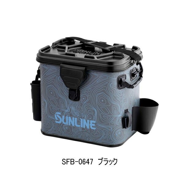 （26年5月新商品） サンライン ボートタックルバッグ SFB-0647 ブラック （5月発売予定／ご予約受付中）