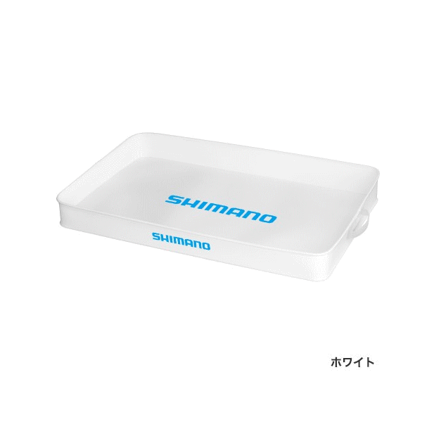 （17年3月新商品） シマノ トランクタックルトレー（ハードタイプ） BK-032Q ホワイト Lサイズ 170｜釣具総合卸売販売 フーガショップ2