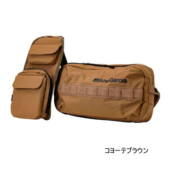 （26年3月新商品） アブガルシア スリングベストパック コヨーテブラウン 5L （返品不可）