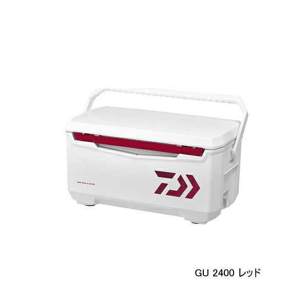 ≪'20年4月新商品!≫ ダイワ ライトトランクα GU 2400 レッド 24L|釣具総合卸売販売 フーガショップ2