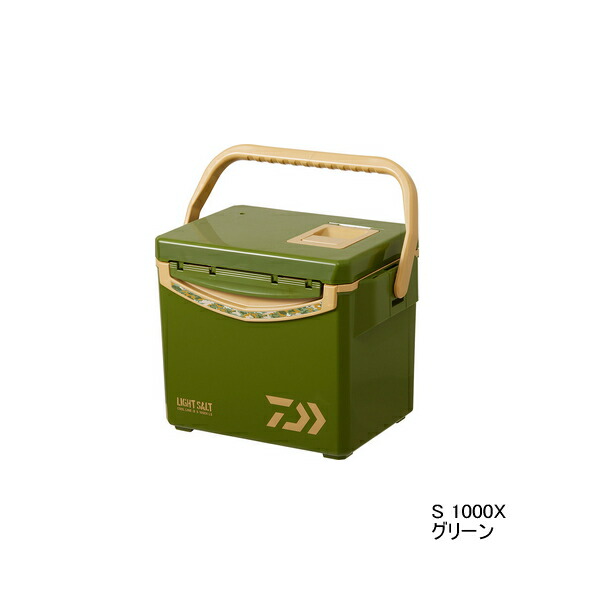 ≪22年9月新商品！≫ ダイワ クールラインα ライトソルト S 1000X LS グリーン 10L