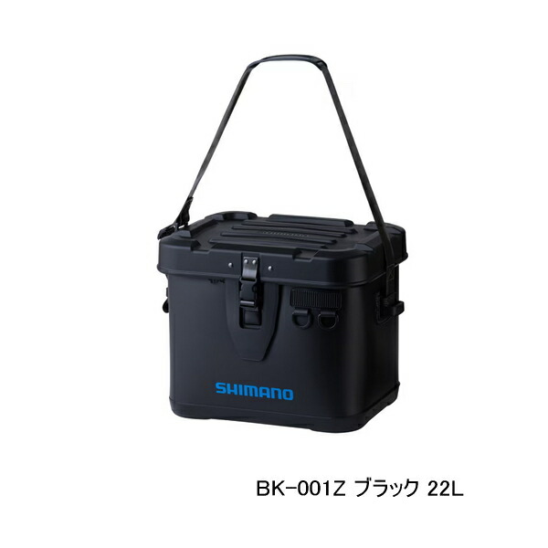 （26年3月新商品） シマノ UHタックルバッカン BK-001Z ブラック 22L