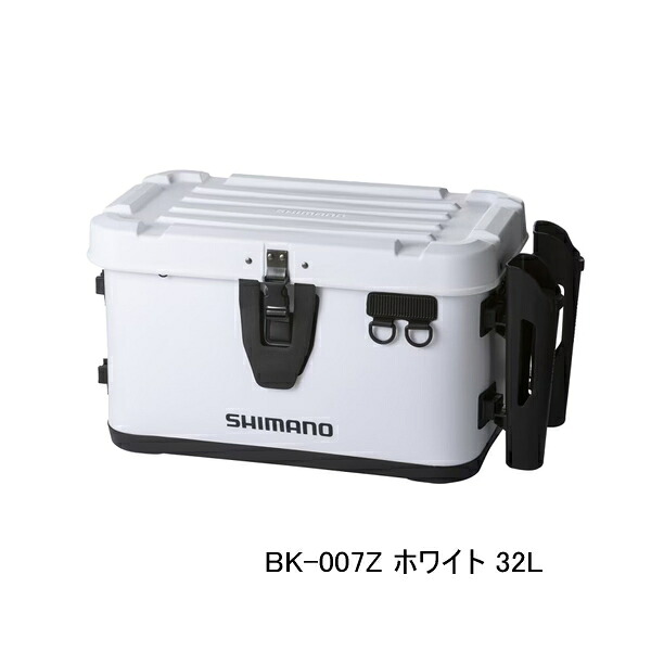 （26年9月新商品） シマノ ロッドレスト UHタックルバッカン BK-007Z ホワイト 32L （9月発売予定／ご予約受付中）｜釣具総合卸売販売 フーガショップ2 12,968円