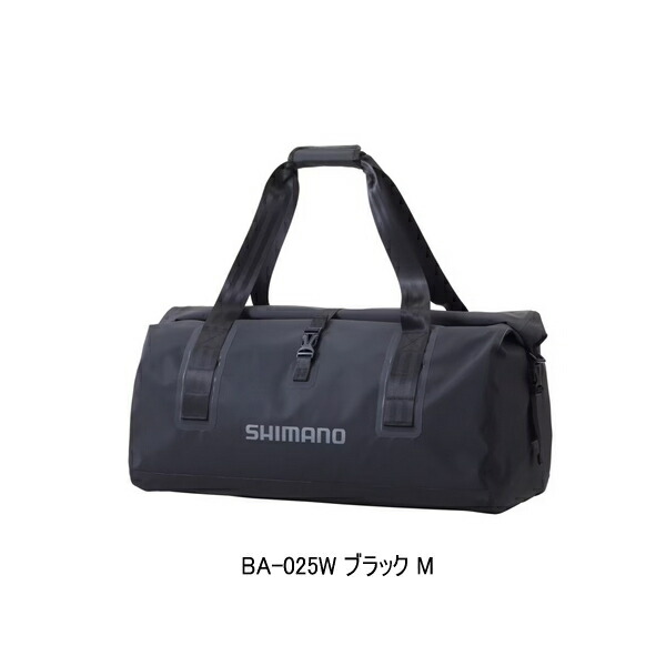 楽天市場】シマノ BA-102W アングラーズダッフル M ブラック : 釣具のFTO