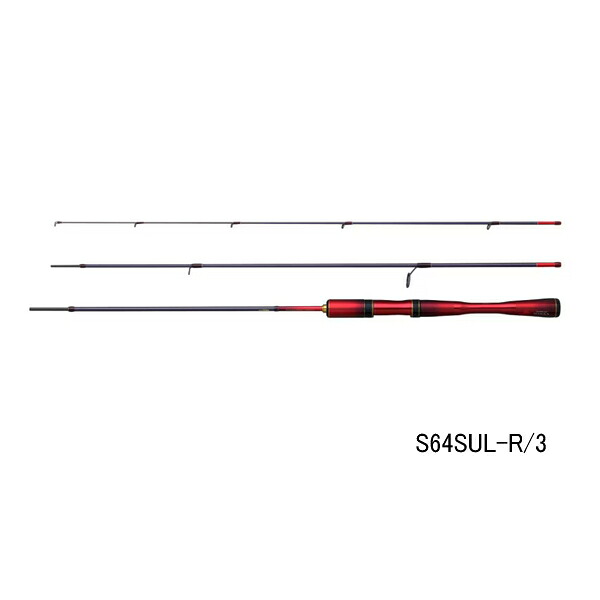 【送料サービス】 ≪'24年11月新商品！≫ シマノ '24 ワールドシャウラ テクニカルエディション S64SUL-R/3 〔仕舞寸法 68cm〕 100 【保証書付】