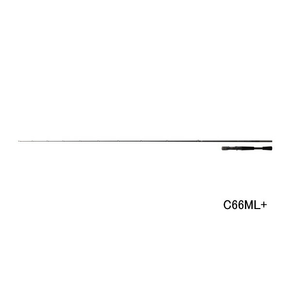 （24年12月新商品） ダイワ ブラックレーベル C66ML＋ （仕舞寸法 172cm） （保証書付） （大型1・代引と離島不可）