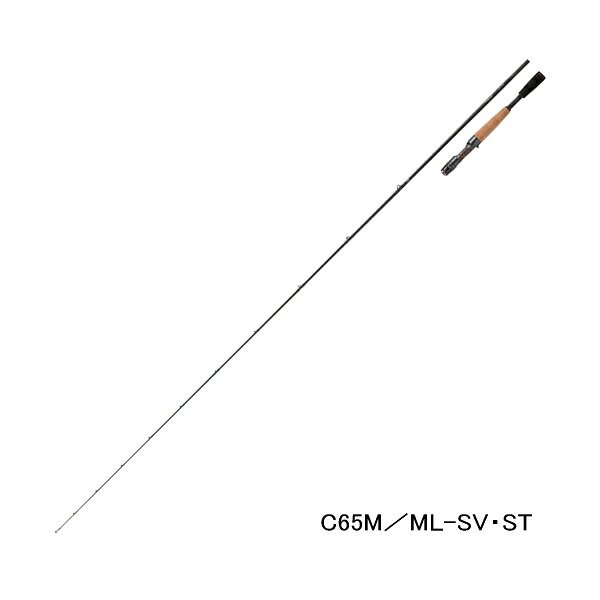（25年12月新商品） ダイワ スティーズ（ベイトキャスティングモデル） C65M／ML-SV・ST （仕舞寸法 168cm） （保証書付） （大型1・代引と離島不可） 51,038円