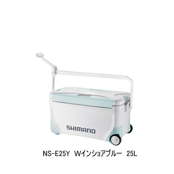≪\u002724年4月新商いもの！≫ シマノ スペーザ ともし火 キャスター NS-E25Y Ｗインショアブルー 25L