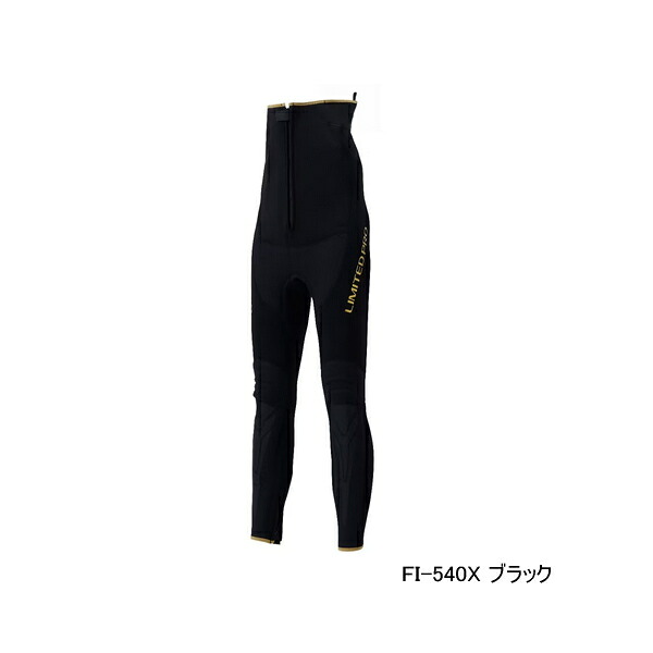 ≪'24年3月新商品！≫ シマノ リミテッド プロ ガードタイツ 3.0 FI-540X ブラック XLAサイズ｜釣具総合卸売販売 フーガショップ2 28,952円