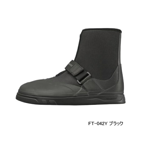 ≪'25年3月新商品！≫ シマノ ジオロック タビ 中丸先ワイド (ソールレス) FT-042Y ブラック Mサイズ