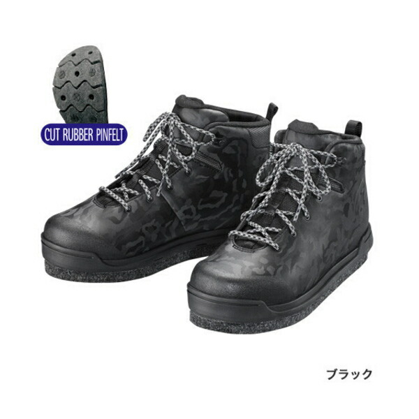 ≪'20年7月新商品!≫ シマノ ジオロックシューズ FS-080T ブラック 26.0cm