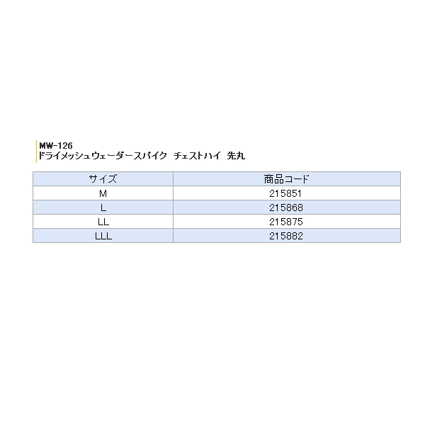 メッシュ ハンシン MWー125ドライメッシュウエーダーL/MW-125-L L DCM