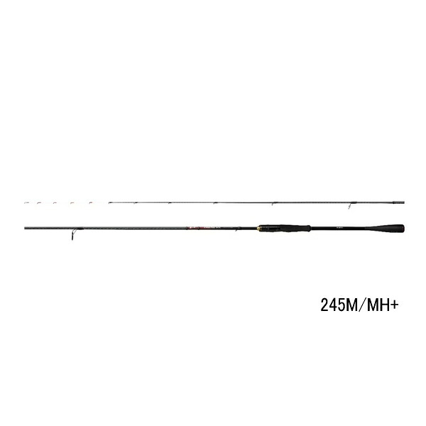 （取寄せ／4月末予定） （24年3月新商品） シマノ 24 炎月 XR 一つテンヤマダイ 245M／MH＋ （仕舞寸法 125.6cm） 160 （保証書付）