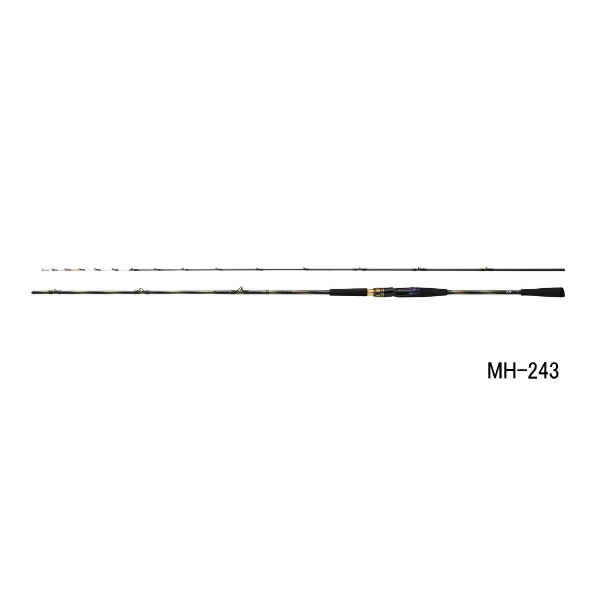 ≪23年9月新商品！≫ ダイワ 極鋭 ヒラメ EX MH-243 〔仕舞寸法 126cm〕 【保証書付】