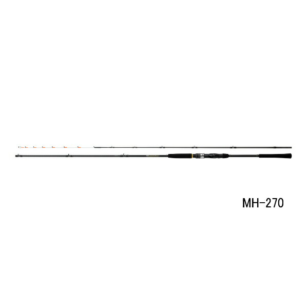 ≪'25年9月新商品！≫ ダイワ ヒラメ X H-270・K 〔仕舞寸法 140cm〕 【保証書付】