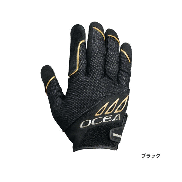 Shimano GL-292Q Gloves Big Game Support Black Size M 479464