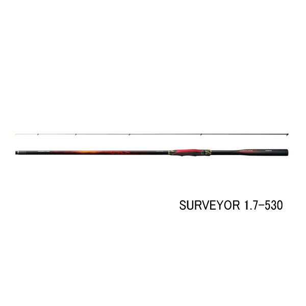 【送料サービス】 ≪'25年9月新商品！≫ シマノ '25 ファイアブラッド グレ サーベイヤー 1.7-530 〔仕舞寸法 114.8cm〕 【保証書付】