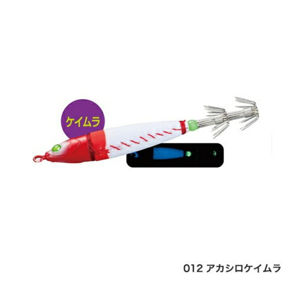 （取寄せ／5月末予定） （19年4月新商品） シマノ セフィア コロコロスッテ QS-415R 012 アカシロケイムラ 15号／61mm／56g （4個セット）