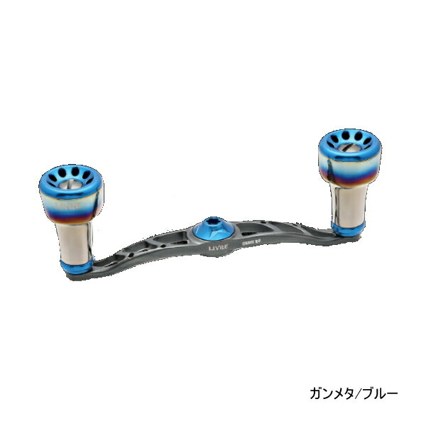 リブレ クランク 100 FRDK100-A3 右巻 ダイワ用 ガンメタ/ブルー 2338 【返品不可】 【小型商品】|釣具総合卸売販売 フーガショップ2