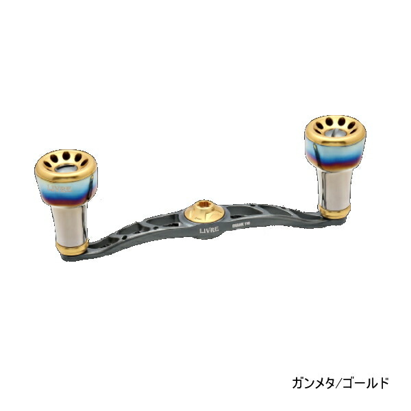 リブレクランク 120 FLSK120-EF 左巻 シマノ用 チタン／ゴールド