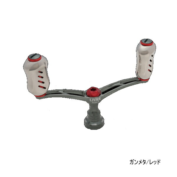 リブレ ウイング 92 WD92-FIS2 シマノS2用 ガンメタ/レッド 4837 【返品不可】 【小型商品】｜釣具総合卸売販売 フーガショップ2 14,147円