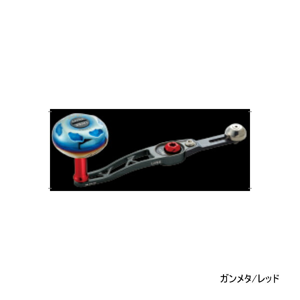 リブレ エスビー 70-75 SBA-77SL シマノ 左巻 ガンメタ/レッド 7257 【返品不可】 【小型商品】