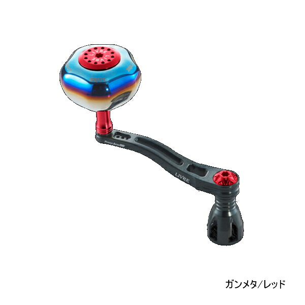 リブレ パワーアーム 88 PWA88-D182 ダイワ18000~20000番左右共通 ガンメタ/レッド 10067 【返品不可】 【小型商品】