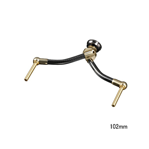 ≪\'24年3月新商品!≫ ダイワ SLPW カーボンライトダブルハンドル 102mm ゴールド 【返品不可】 【小型商品】