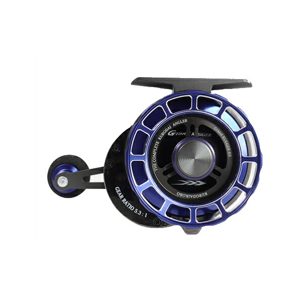 【送料サービス】 ≪'23年3月新商品！≫ 黒鯛工房 カセ筏師 グランドラガー 65 H Hi SPEED（右） ディープチタン/ブルー 【小型商品】｜釣具総合卸売販売 フーガショップ2