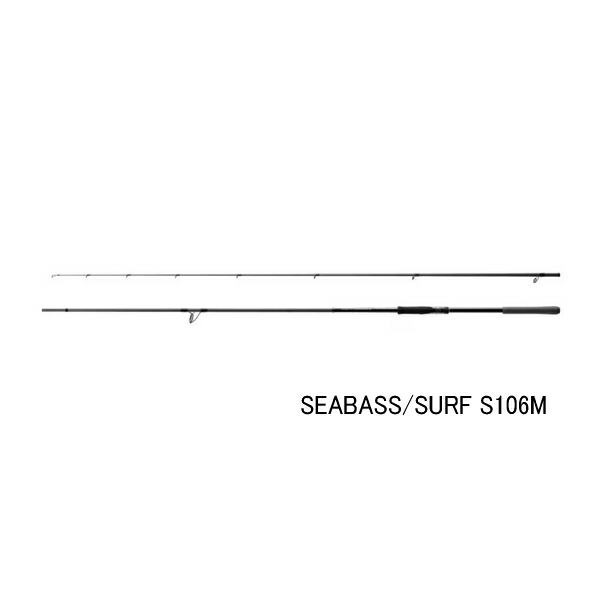 （25年8月新商品） シマノ 25 ソルティーアドバンス シーバス／サーフ S106M （仕舞寸法 164cm）200 （大型1・代引と離島不可）