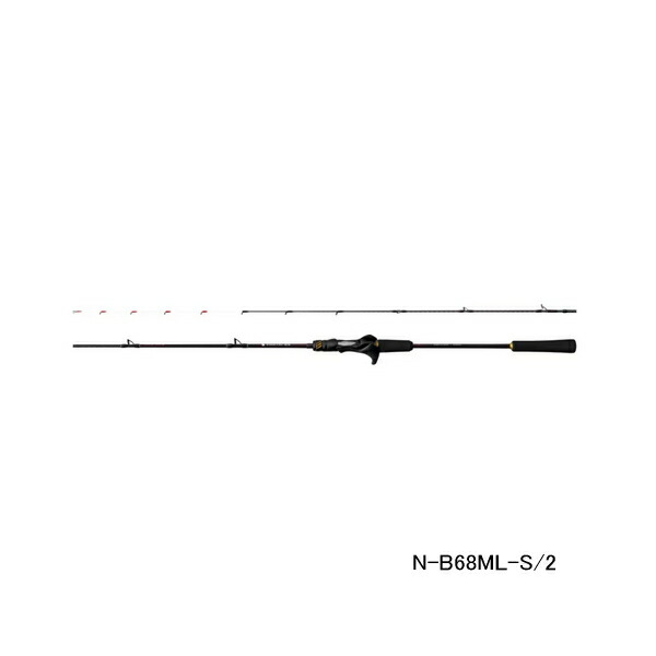 ≪'25年3月新商品！≫ シマノ '25 炎月 SS N-B68ML-S/2 〔仕舞寸法 104.8cm〕 【保証書付】