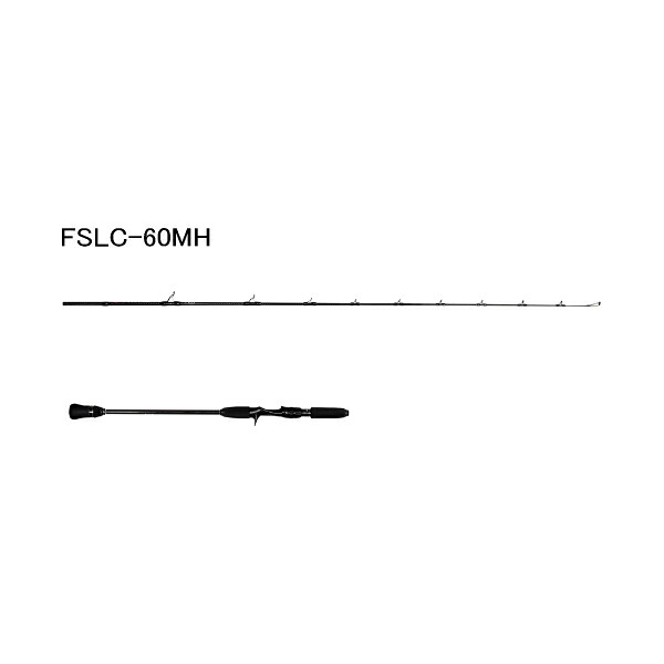 書き込み（PENN） ファゾム スロージギング FSLC-60MH （挙げ句の果て大きさ 126.0糎） （返品不可） （御墨付き付）