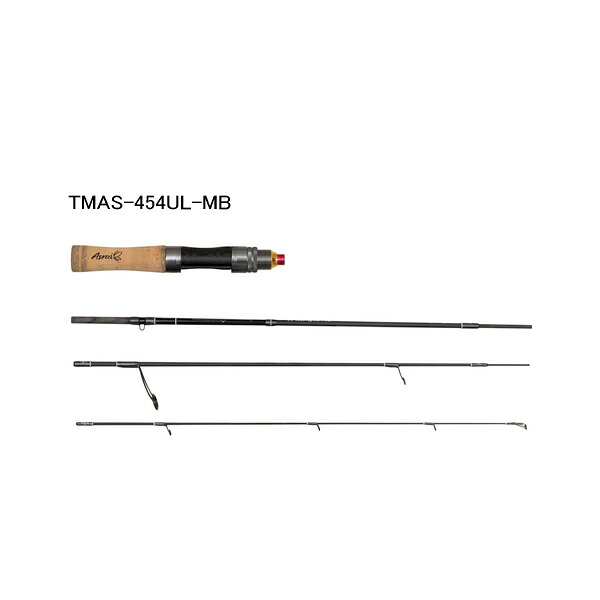 ≪'25年2月新商品！≫ アブガルシア トラウティン マーキス アスレイ TMAS-454UL-MB 〔仕舞寸法 42.8cm〕 【返品不可】 【保証書付】