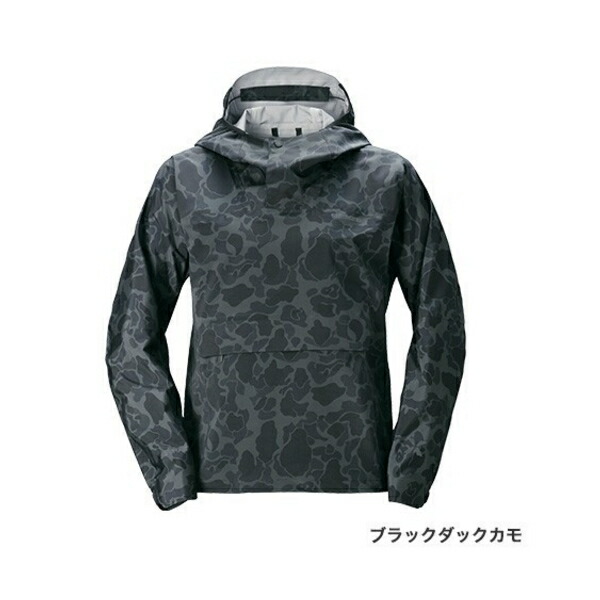 【SALE！大特価】 ≪\u002720年3月新商いもの！≫ シマノ XEFO・デュラスト アノラックレイン RA-26JT ブラックダックカモ M大きさ