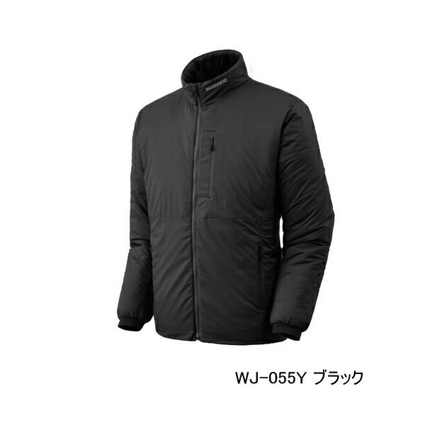 ≪\u002725年9月新商いもの！≫ シマノ アクティブインサレーション 上衣 WJ-055Y 黒いこと WM大きさ