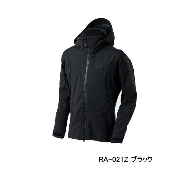 （26年3月新商品） シマノ GTX-ST アングラーズシェル プロジャケット 05 RA-021Z ブラック Mサイズ