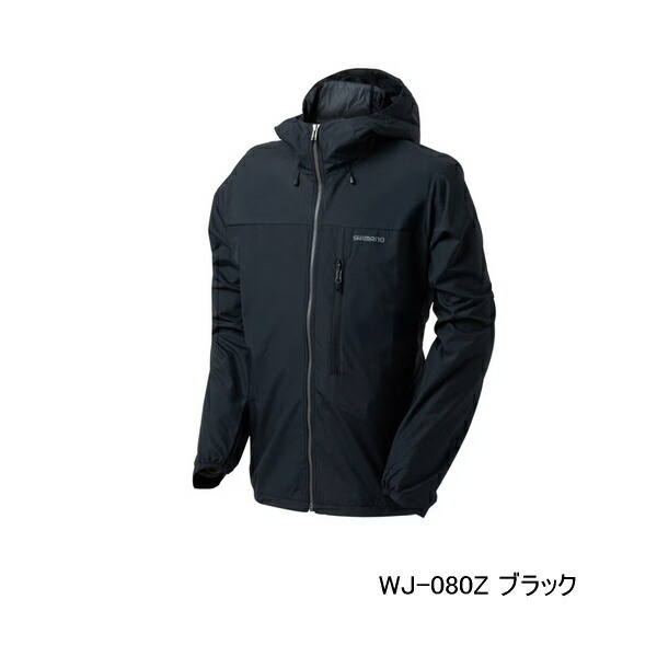 （26年3月新商品） シマノ バリアジャケット WJ-080Z ブラック Mサイズ