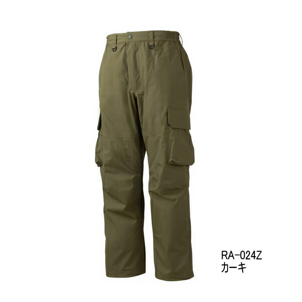 （26年3月新商品） シマノ ESレインパンツ 03 RA-024Z カーキ Lサイズ｜釣具総合卸売販売 フーガショップ2 18,905円