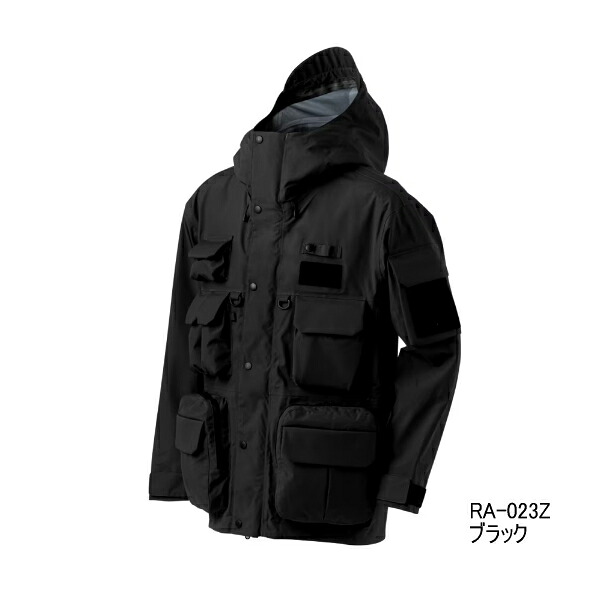 （26年3月新商品） シマノ ESレインジャケット 03 RA-023Z ブラック 2XLサイズ