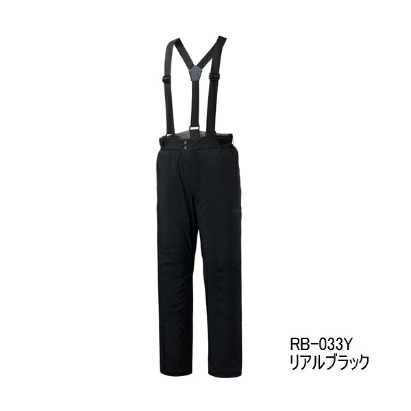 （26年9月新商品） シマノ ゴアテックス インサレーション パンツ 05 RB-033Y リアルブラック Lサイズ （9月発売予定／ご予約受付中）｜釣具総合卸売販売 フーガショップ2