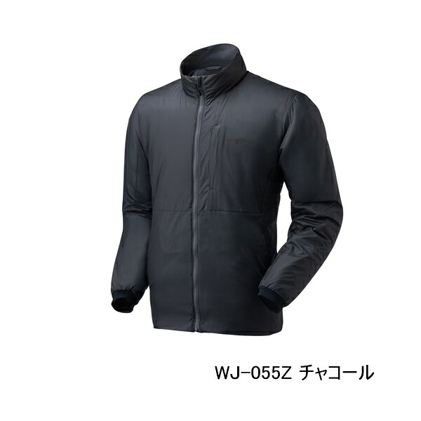 （26年9月新商品） シマノ アクティブインサレーションジャケット WJ-055Z チャコール WMサイズ （9月発売予定／ご予約受付中）｜釣具総合卸売販売 フーガショップ2