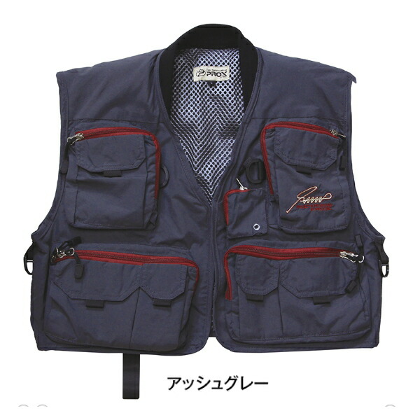 Palm フィッシングベスト グレー/ブルー フリーサイズ Palm フィッシングベスト グレー/ブルー フリーサイズ ウェア