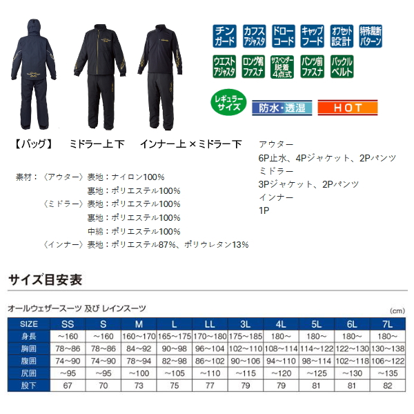 人気メーカー・ブランド ≪'21年9月新商品 ≫ がまかつ スーパーオール