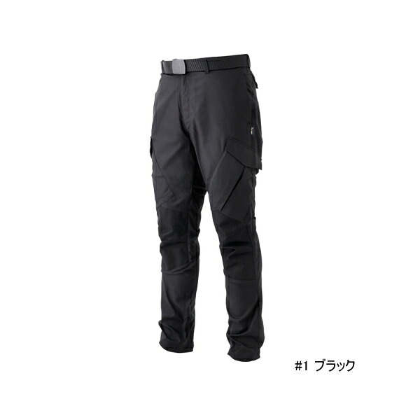 ≪'23年2月新商品!≫ がまかつ ラグゼ アクティブストレッチカーゴパンツ 2.0 LE-4008 #1 ブラック Sサイズ|釣具総合卸売販売 フーガショップ2