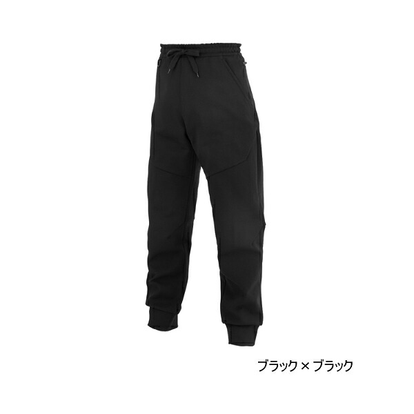 ≪'24年9月新商品!≫ がまかつ スウェットパンツ GM-3757 ブラック×ブラック LLサイズ|釣具総合卸売販売 フーガショップ2