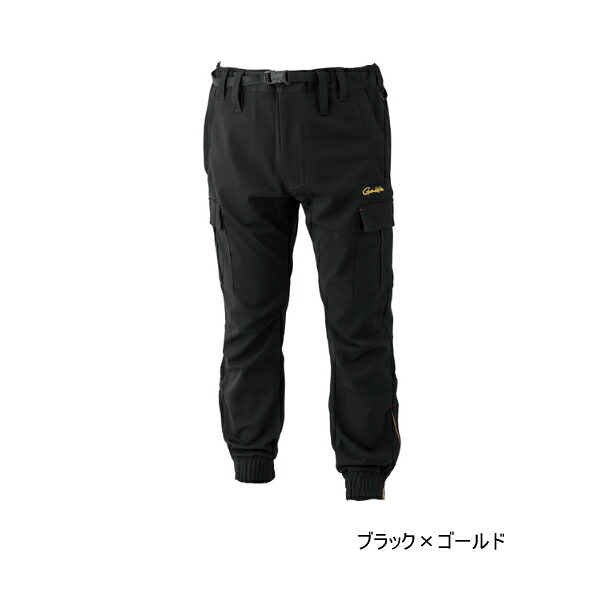≪'24年10月新商品！≫ がまかつ フィッシングパンツ(カーゴタイプ) GM-3770 ブラック&times;ゴールド LLサイズ｜釣具総合卸売販売 フーガショップ2
