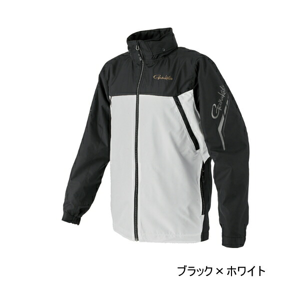 ≪\u002725年10月新商いもの！≫ がまかつ ウィンドブレーカー GM-3792 黒いこと×白いこと LL大きさ